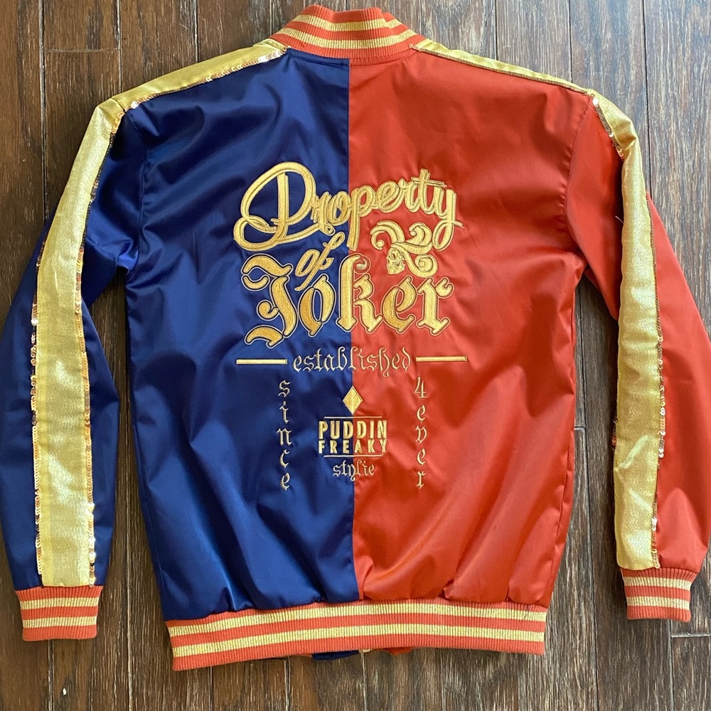 Suicide Squad Harley Quinn Joker jacket 💙 ♥️